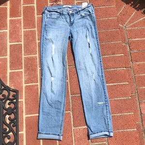 Distressed Hollister jeans